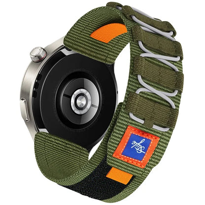 22mm Nylon Sport Band For Huawei Watch GT 4 46mm  /  Watch 4 Pro  /  Watch 4 Wrist Strap Replacement