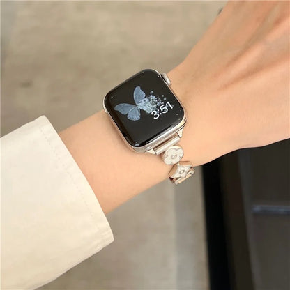For Apple Watch 10 46mm / Ultra 2 / Ultra 49mm / 9 8 7 45mm / SE (2023) SE (2022) SE 6 5 4 44mm / 3 2 1 42mm Leather Watch Band