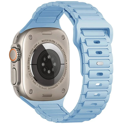For Apple Watch 10 42mm / 9 8 7 41mm / SE (2023) SE (2022) SE 6 5 4 40mm / 3 2 1 38mm Silicone Watch Band
