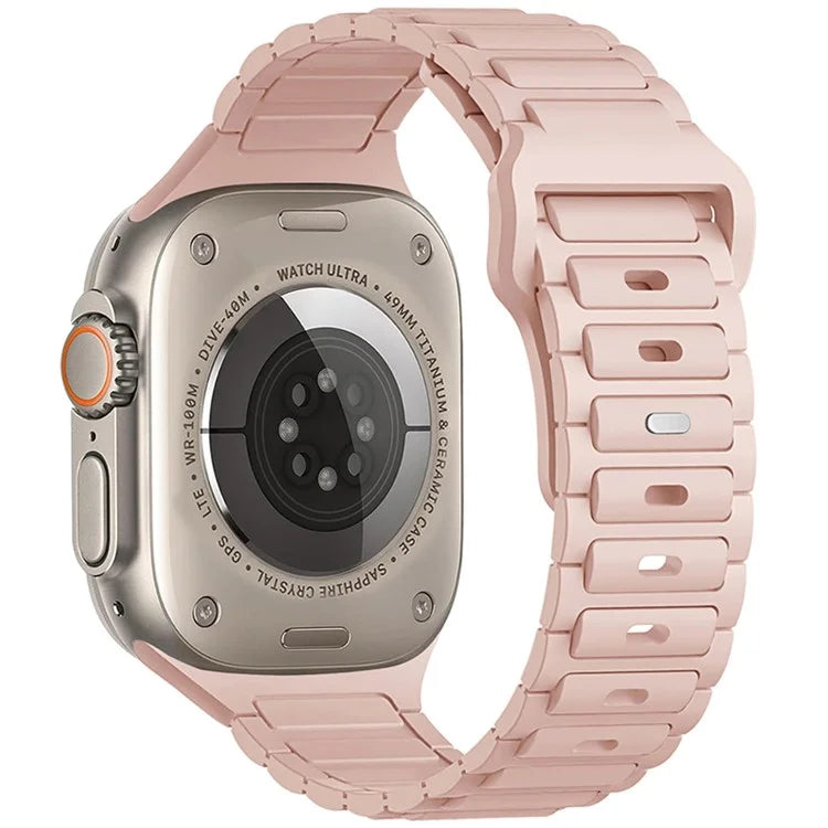 For Apple Watch 10 42mm / 9 8 7 41mm / SE (2023) SE (2022) SE 6 5 4 40mm / 3 2 1 38mm Silicone Watch Band