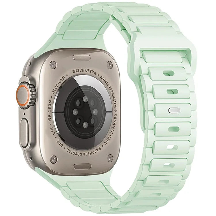 For Apple Watch 10 42mm / 9 8 7 41mm / SE (2023) SE (2022) SE 6 5 4 40mm / 3 2 1 38mm Silicone Watch Band
