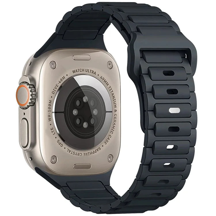For Apple Watch 10 42mm / 9 8 7 41mm / SE (2023) SE (2022) SE 6 5 4 40mm / 3 2 1 38mm Silicone Watch Band