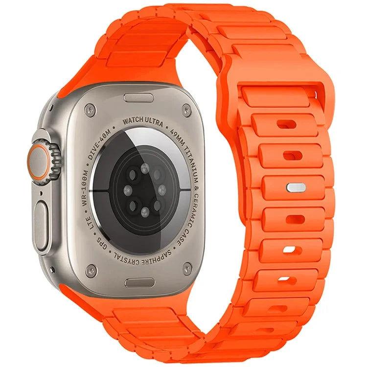 For Apple Watch 10 42mm / 9 8 7 41mm / SE (2023) SE (2022) SE 6 5 4 40mm / 3 2 1 38mm Silicone Watch Band