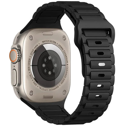 For Apple Watch 10 42mm / 9 8 7 41mm / SE (2023) SE (2022) SE 6 5 4 40mm / 3 2 1 38mm Silicone Watch Band
