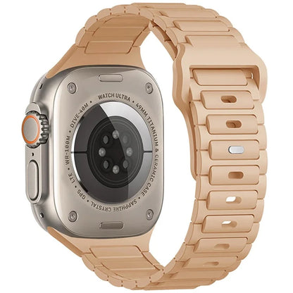 For Apple Watch 10 42mm / 9 8 7 41mm / SE (2023) SE (2022) SE 6 5 4 40mm / 3 2 1 38mm Silicone Watch Band