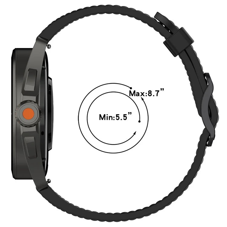 For Samsung Galaxy Watch FE 40mm / Watch7 44mm / 40mm Silicone 20mm Multiple Holes Breathable Watch Strap
