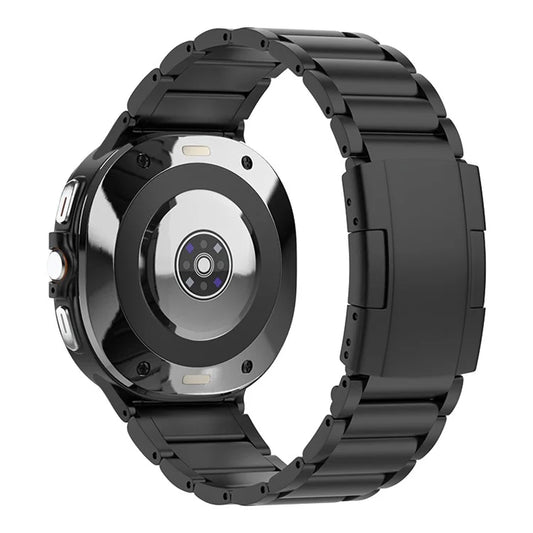 Titanium Steel Band for Samsung Galaxy Watch Ultra 47mm Replacement 3-bead Watch Strap