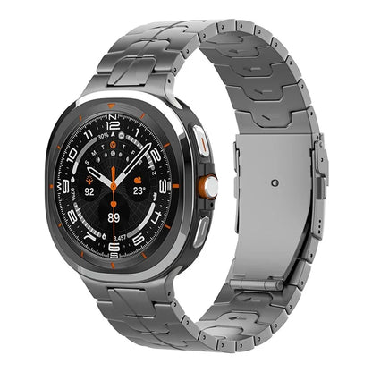 For Samsung Galaxy Watch Ultra 47mm Titanium Watch Strap Replacement Wristband