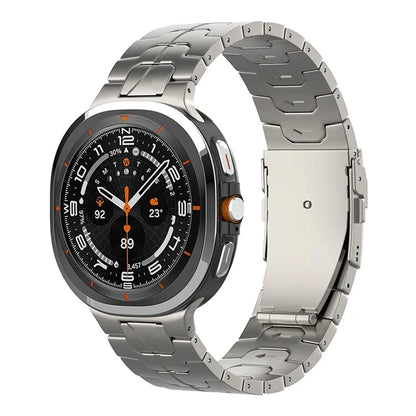 For Samsung Galaxy Watch Ultra 47mm Titanium Watch Strap Replacement Wristband