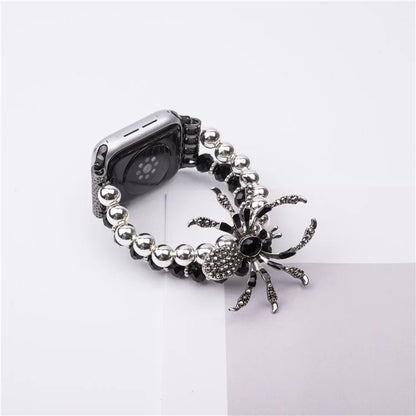 For Apple Watch 10 46mm / Ultra 2 / Ultra 49mm / 9 8 7 45mm / SE (2023) SE (2022) SE 6 5 4 44mm / 3 2 1 42mm Spider Beads Strap