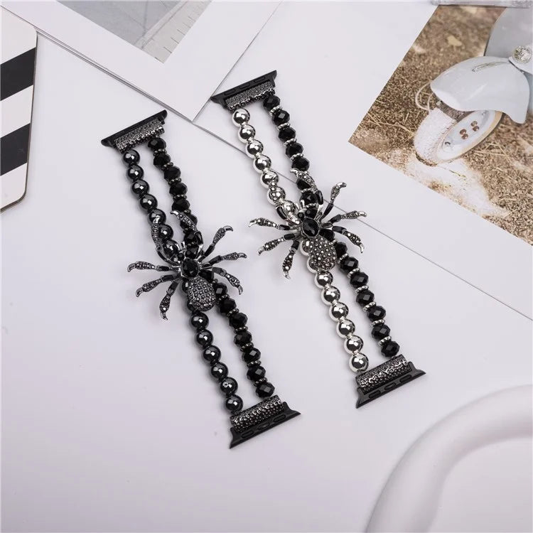 For Apple Watch 10 46mm / Ultra 2 / Ultra 49mm / 9 8 7 45mm / SE (2023) SE (2022) SE 6 5 4 44mm / 3 2 1 42mm Spider Beads Strap