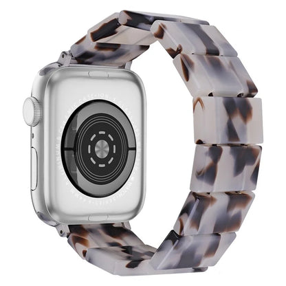 For Apple Watch 10 46mm / Ultra 2 / Ultra 49mm / 9 8 7 45mm / SE (2023) SE (2022) SE 6 5 4 44mm / 3 2 1 42mm Resin Blocks Strap