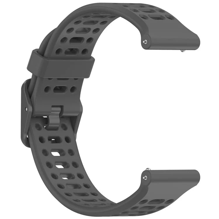 For Coros Pace 3 Liquid Silicone Watch Band Adjustable Wrist Strap