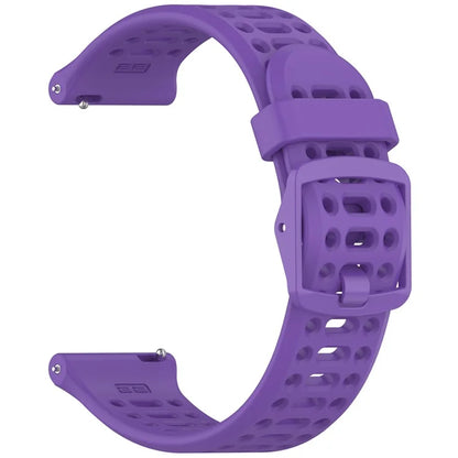For Coros Pace 3 Liquid Silicone Watch Band Adjustable Wrist Strap