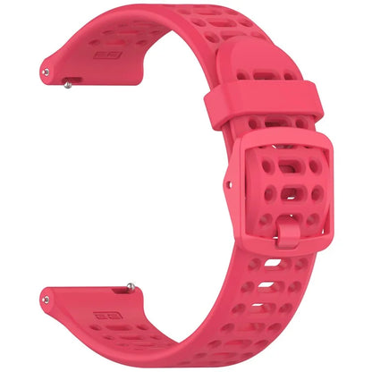 For Coros Pace 3 Liquid Silicone Watch Band Adjustable Wrist Strap