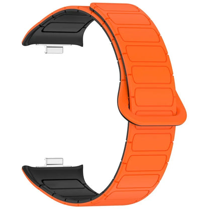 For Xiaomi Smart Band 8 Pro  /  Redmi Watch 4 Magnetic TPU Watch Strap Dual Color Strap