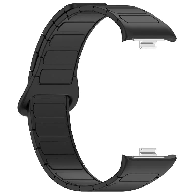 For Xiaomi Smart Band 8 Pro  /  Redmi Watch 4 Magnetic TPU Watch Strap Dual Color Strap