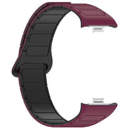 For Xiaomi Smart Band 8 Pro  /  Redmi Watch 4 Magnetic TPU Watch Strap Dual Color Strap