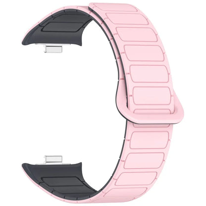 For Xiaomi Smart Band 8 Pro  /  Redmi Watch 4 Magnetic TPU Watch Strap Dual Color Strap