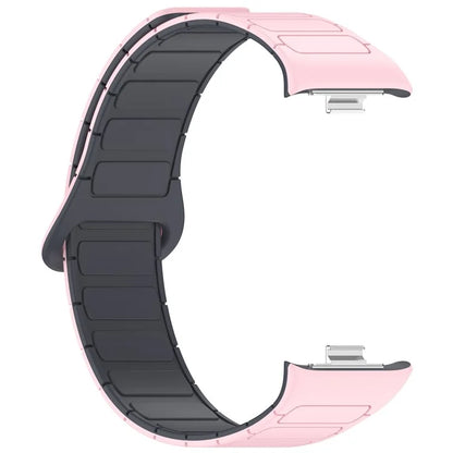 For Xiaomi Smart Band 8 Pro  /  Redmi Watch 4 Magnetic TPU Watch Strap Dual Color Strap