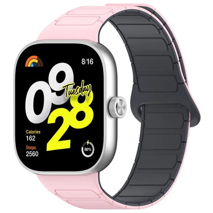 For Xiaomi Smart Band 8 Pro  /  Redmi Watch 4 Magnetic TPU Watch Strap Dual Color Strap
