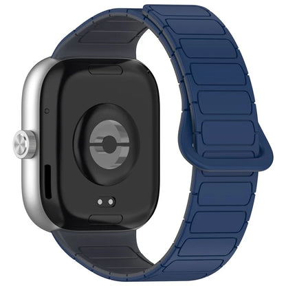 For Xiaomi Smart Band 8 Pro  /  Redmi Watch 4 Magnetic TPU Watch Strap Dual Color Strap