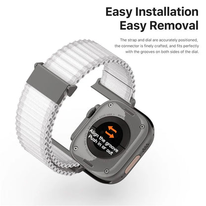 DUX DUCIS For Apple Watch 10 46mm / Ultra 2 / Ultra 49mm / 9 8 7 45mm / SE (2023) SE (2022) SE 6 5 4 44mm / 3 2 1 42mm Nylon Watch Band
