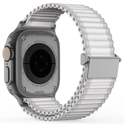 DUX DUCIS For Apple Watch Series 10 42mm / 9 8 7 41mm / SE (2023) SE (2022) SE 6 5 4 40mm / 3 2 1 38mm Nylon Watch Band Hook Buckle