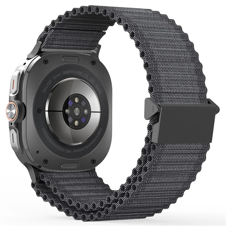 DUX DUCIS For Samsung Galaxy Watch Ultra 47mm Nylon Watch Band Hook Buckle Strap