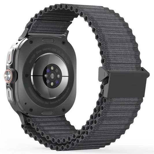 DUX DUCIS For Samsung Galaxy Watch Ultra 47mm Nylon Watch Band Hook Buckle Strap