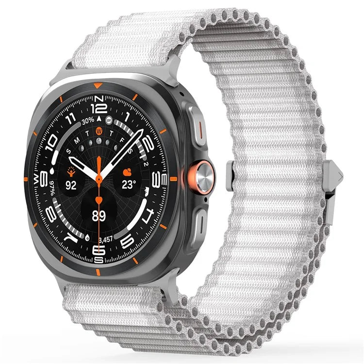 DUX DUCIS For Samsung Galaxy Watch Ultra 47mm Nylon Watch Band Hook Buckle Strap