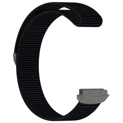 For Fitbit Ace LTE Children Watch Watchband Round Tail Braided Nylon Wrist Strap