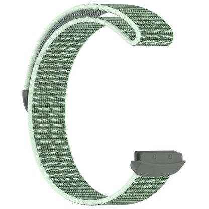 For Fitbit Ace LTE Children Watch Watchband Round Tail Braided Nylon Wrist Strap