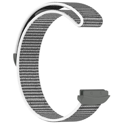 For Fitbit Ace LTE Children Watch Watchband Round Tail Braided Nylon Wrist Strap
