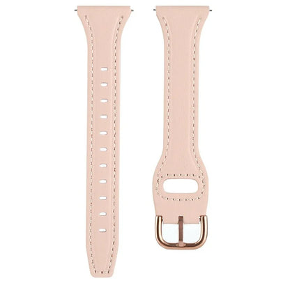 For Huawei Watch GT 4 41mm / Garmin Venu 3S Genuine Cow Leather Band 20mm Watch Strap