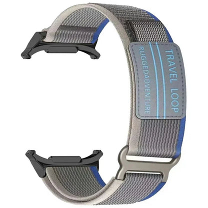 For Samsung Galaxy Watch Ultra 47mm Watch Band Adjustable Loop Fastener Nylon Strap