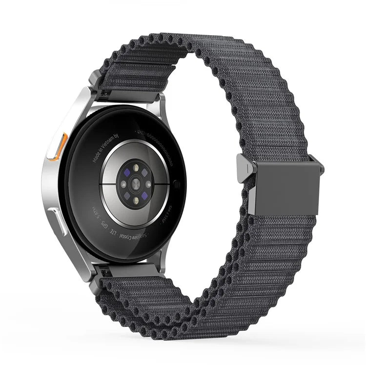 DUX DUCIS YC Series For Samsung Galaxy Watch7 44mm 40mm Nylon Watch Band 20mm Hook Buckle Strap