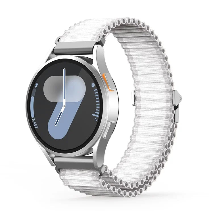 DUX DUCIS YC Series For Samsung Galaxy Watch7 44mm 40mm Nylon Watch Band 20mm Hook Buckle Strap
