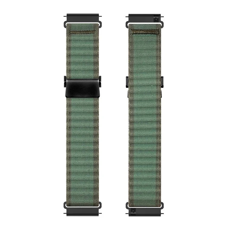 DUX DUCIS YC Series For Samsung Galaxy Watch3 45mm / Xiaomi Watch S4 Sport Nylon Watch Band 22mm Hook Buckle Strap