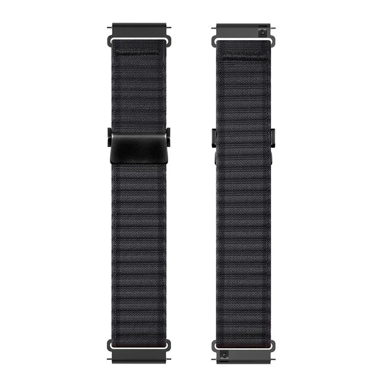DUX DUCIS YC Series For Samsung Galaxy Watch3 45mm / Xiaomi Watch S4 Sport Nylon Watch Band 22mm Hook Buckle Strap