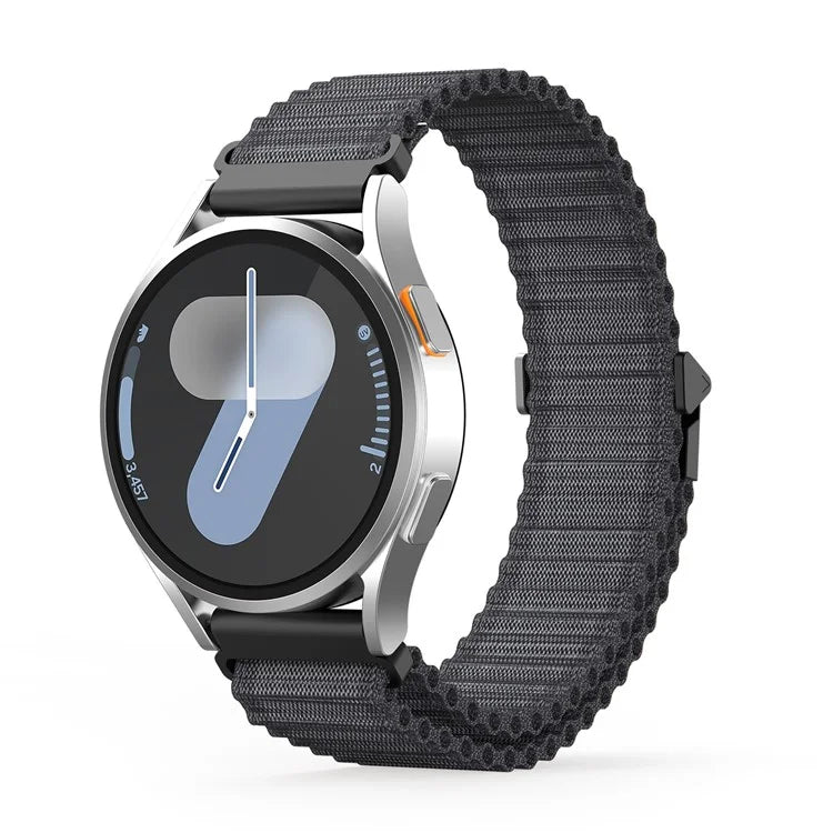 DUX DUCIS YC Series For Samsung Galaxy Watch3 45mm / Xiaomi Watch S4 Sport Nylon Watch Band 22mm Hook Buckle Strap