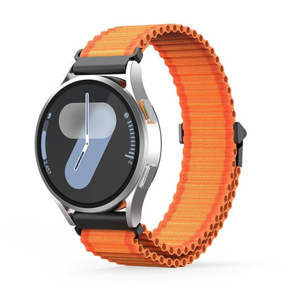 DUX DUCIS YC Series For Samsung Galaxy Watch3 45mm / Xiaomi Watch S4 Sport Nylon Watch Band 22mm Hook Buckle Strap