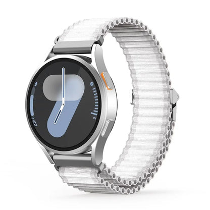 DUX DUCIS YC Series For Samsung Galaxy Watch3 45mm / Xiaomi Watch S4 Sport Nylon Watch Band 22mm Hook Buckle Strap