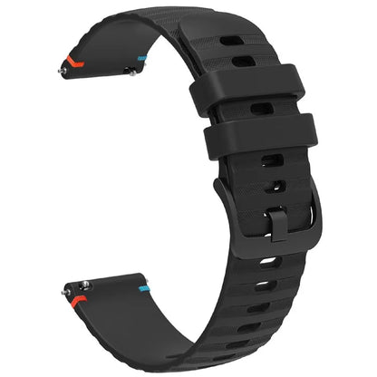 For Samsung Galaxy Watch3 45mm / Galaxy Watch 46mm / Huawei Watch GT 4 46mm Universal 22mm Silicone Watch Strap
