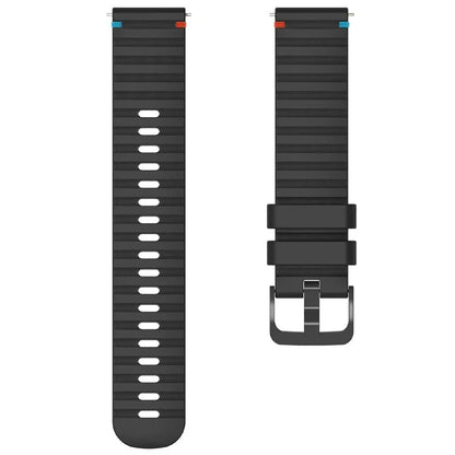 For Samsung Galaxy Watch3 45mm / Galaxy Watch 46mm / Huawei Watch GT 4 46mm Universal 22mm Silicone Watch Strap