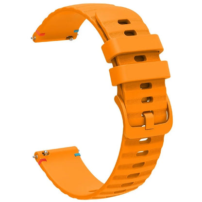 For Samsung Galaxy Watch3 45mm / Galaxy Watch 46mm / Huawei Watch GT 4 46mm Universal 22mm Silicone Watch Strap
