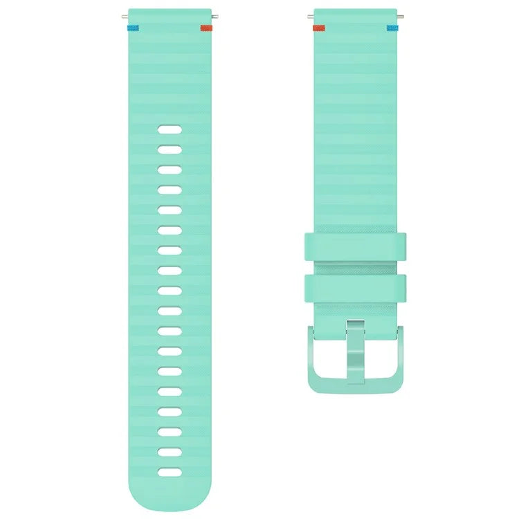 For Samsung Galaxy Watch3 45mm / Galaxy Watch 46mm / Huawei Watch GT 4 46mm Universal 22mm Silicone Watch Strap