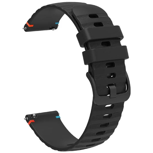 For Huawei Watch GT 4 41mm / Garmin Venu 3S / Garmin Forerunner 265S Universal 18mm Silicone Watch Strap