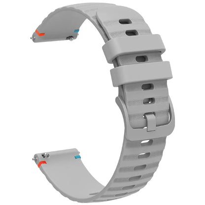 For Huawei Watch GT 4 41mm / Garmin Venu 3S / Garmin Forerunner 265S Universal 18mm Silicone Watch Strap