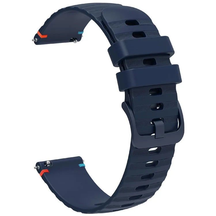 For Huawei Watch GT 4 41mm / Garmin Venu 3S / Garmin Forerunner 265S Universal 18mm Silicone Watch Strap